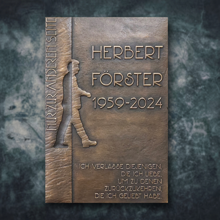 Bronzetafel Förster Herbert