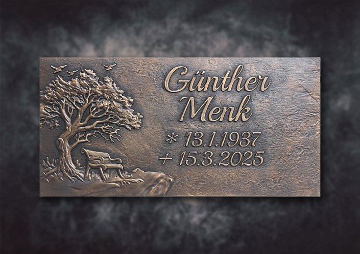 Grabtafel Menk